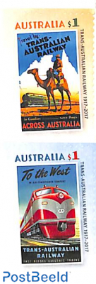 Trans-Australian railway 2v s/a