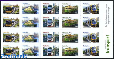 City traffic foil booklet (with 4 sets)