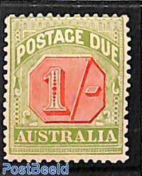 1sh, postage due, perf. 12:12.5, Stamp out of set