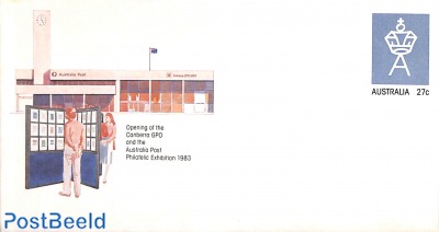 Envelope 27c, Canberra GPO