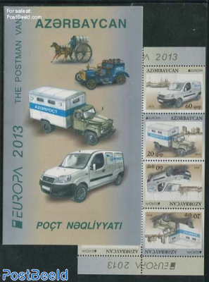 Europa, Postal transport booklet