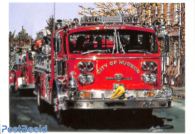 Red Fire Engine 