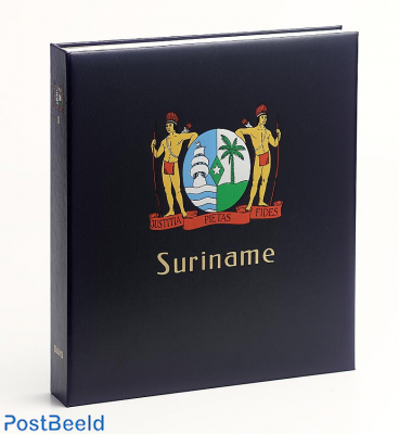 Luxe stamp album Suriname I Rep.1975-1989