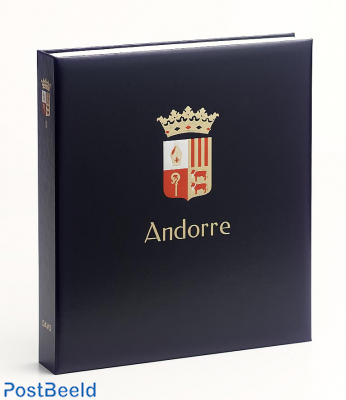 Luxe band postzegelalbum Andorra (Frans/Spaans) II