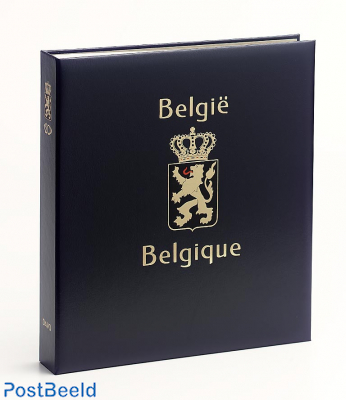 Luxe band postzegelalbum Belgie IV
