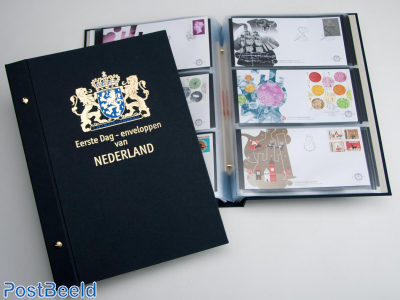 Davo standard album FDC Netherlands