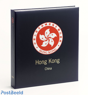 Luxe band postzegelalbum Hong Kong (China) II