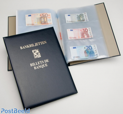Luxe coinalbum banknotes