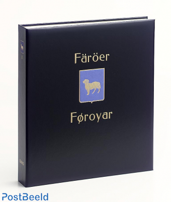Luxe band postzegelalbum Faroer III