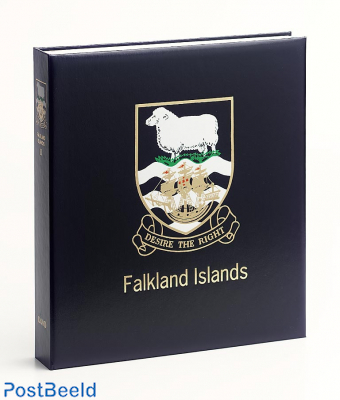 Luxe stamp album Falkland Isl. I 1878-1995