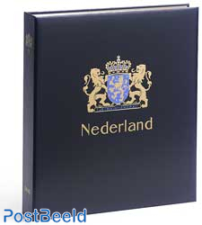 Luxe band postzegelalbum Nederland Velletjes I