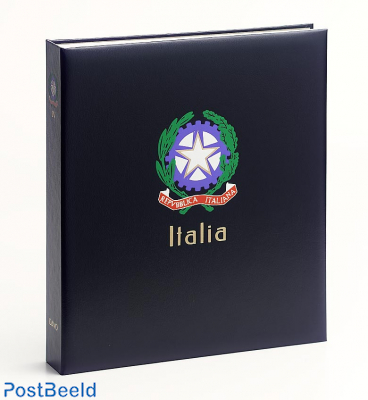 Luxe band postzegelalbum Italie Rep. IV