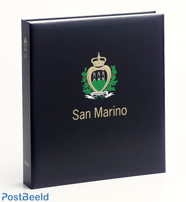 Luxe band postzegelalbum San Marino III