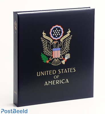 Luxe stamp album USA I 1847-1944