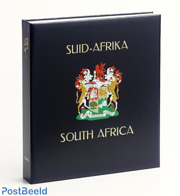 Luxe band postzegelalbum Zuid Afrika Unie