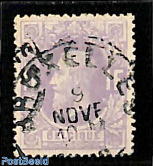 1Fr, Violet, Stamp out of set