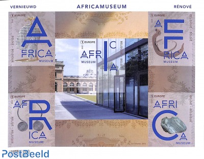 Africa museum, m/s imperforated (not valid for postage)