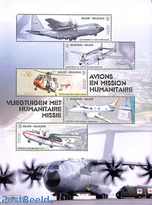 Planes used in humanitary missions m/s