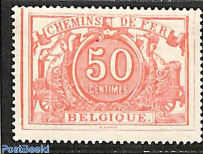 50c, Railway stamp, Stamp out of set