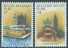 Church, mosque 2v, joint issue with Marocco