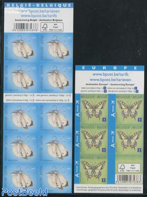 Butterflies 2 foil booklets (new text, new paper)