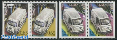 Europa, 2 booklet pairs