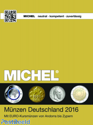 Michel Munten Catalogus Duitsland 2016