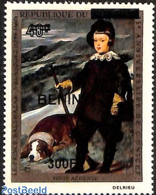 painting of prince balthazar by velasquez, overprint
