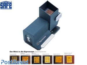 Safe Signoscope T1 (watermark finder) with Adapter (european plug)