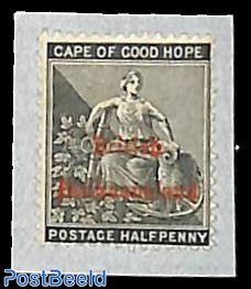 1/2d, Bechuanaland, red overprint, stamp out of set