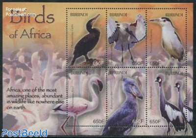 African birds 6v m/s