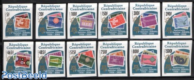 50 Years Europa Stamps 12v Imperforated