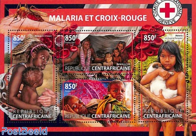 Malaria & Red Cross 4v m/s