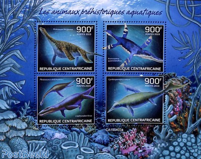 Prehistoric sea animals 4v m/s