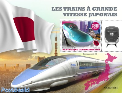 Japanese speed trains