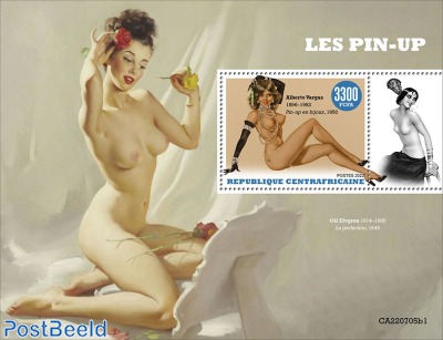 Pin up nude art