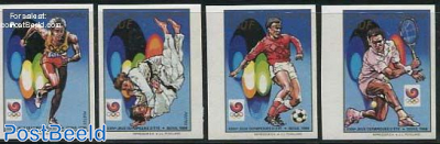 Olympic Games 4v, Imperforated