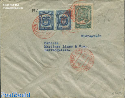 Envelope to Barranquilla