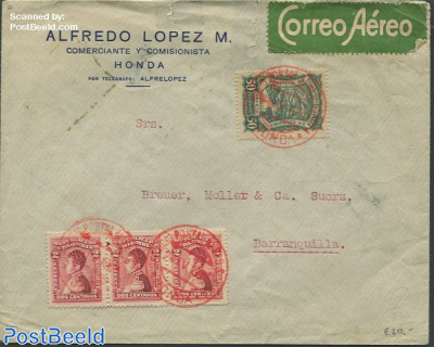 Envelope to Barranquilla