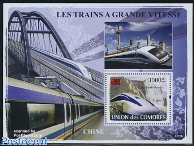 Chinese high speed trains s/s