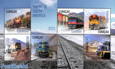 Railways of South America 6v m/s