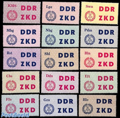 ZKD control stamps 15v