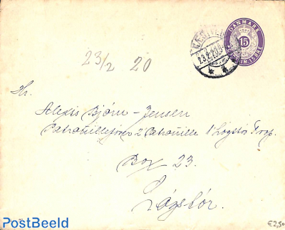Envelope 15o, used