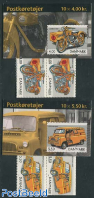 Postal transport 2 booklets