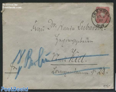 Envelope from Cremmen to Kiel