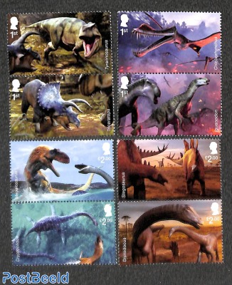 Dinosaurs 8v (4x [:])