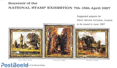 Special s/s Nat. Stamp Exhibition (not valid for postage)