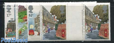 British Post 4v, Gutterpairs