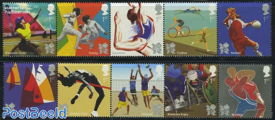 Olympic & paralympic games 10v (2x[::::])