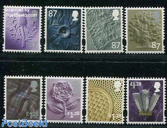Regional stamps 8v